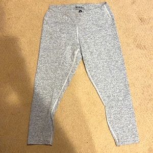 No Bull High-Rise Crop (Plush Heather)